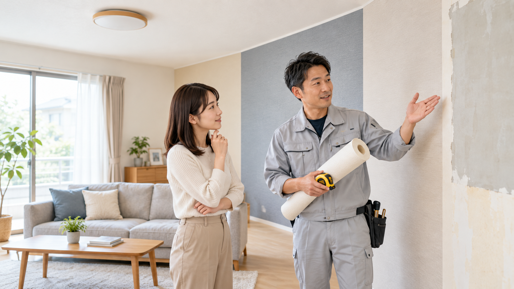 壁紙張り替え費用のイメージ